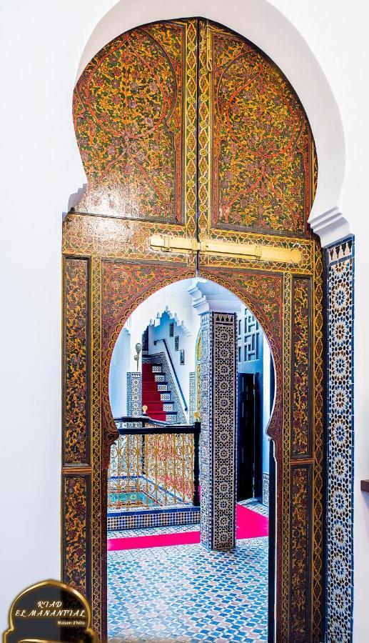 Riad El Manantial,Dar Hajjaj,Patrimonio Del Sxix Tétouan Buitenkant foto