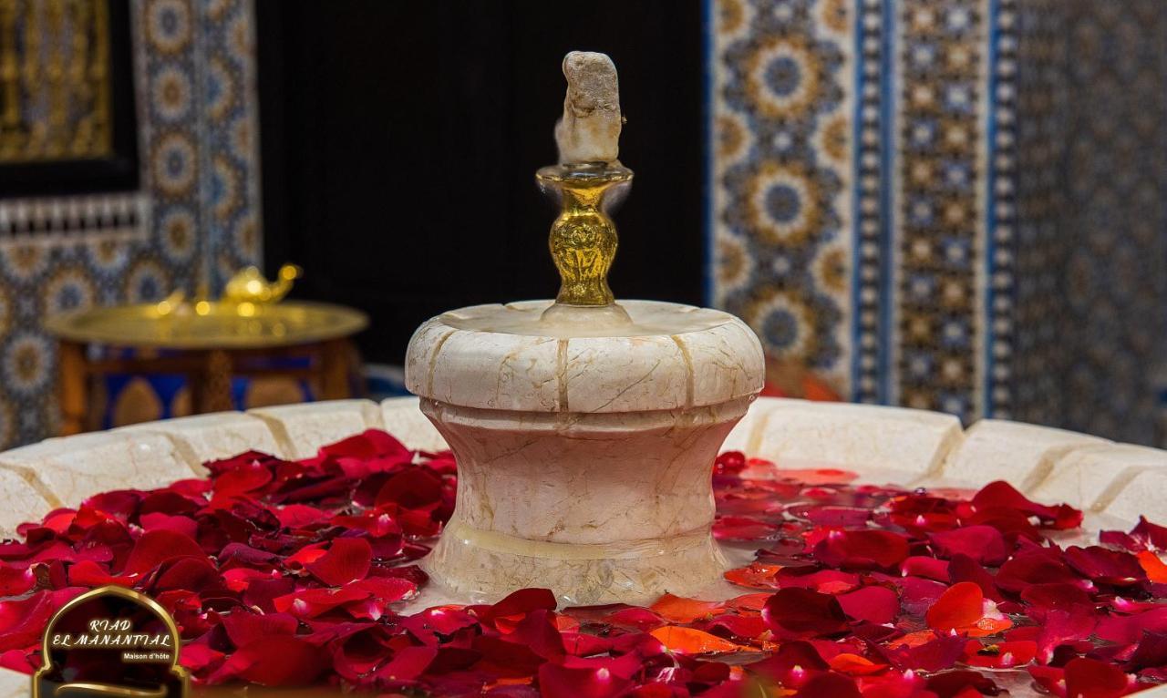 Riad El Manantial,Dar Hajjaj,Patrimonio Del Sxix Tétouan Buitenkant foto